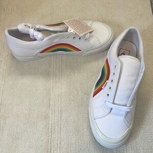 Vans Lampin 86 DX Anaheim Factory "PRIDE" (White) Women Sneakers